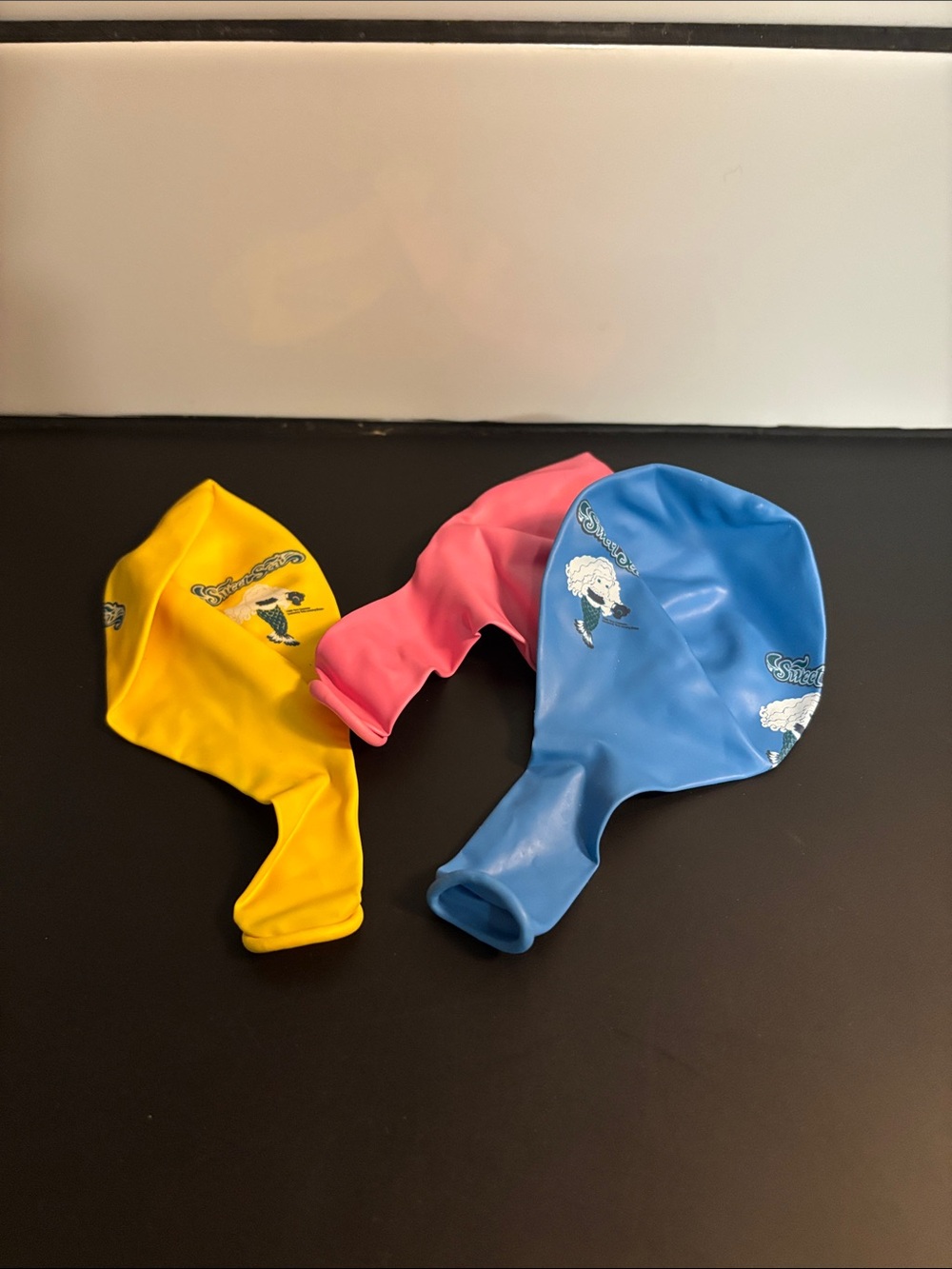 Vintage 1985 Tomy Sweet Sea Mermaid Promo Balloons (3) Rare